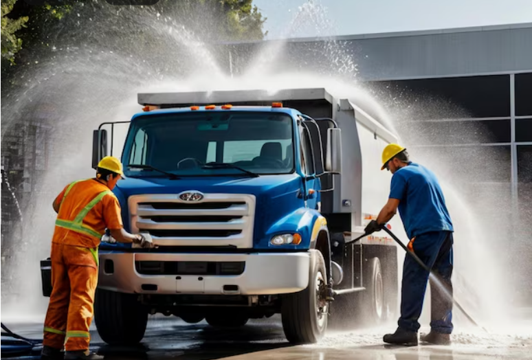 Keeping It Clean: The Convenience of Mobile Truck Washing Solutions