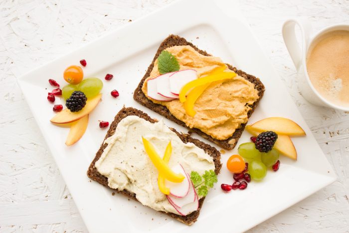 Creamy Veggie Toast
